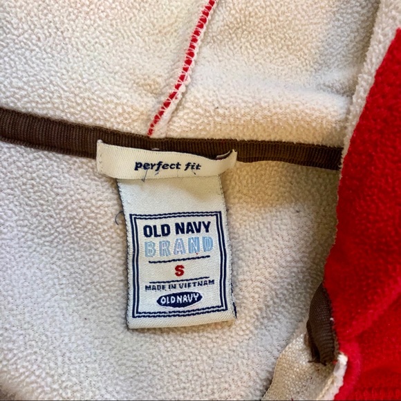 Old Navy Red jacket hoodie zip up - Picture 2 of 5